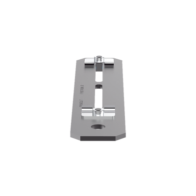 Soporte de Montaje a Techo, para Canaletas FiberRunner 4X4 o 6x4, Uso con Varilla Roscada de 0.5 in, Color Negro