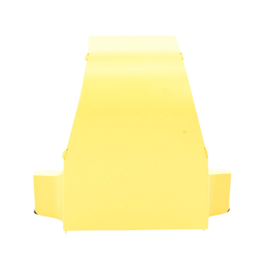 Bajada Para Canaleta FiberRunner™, Uso con Medidas 4x4, 6X4, 12X4, o 24X12, Con Reducción a 4X4, Color Amarillo