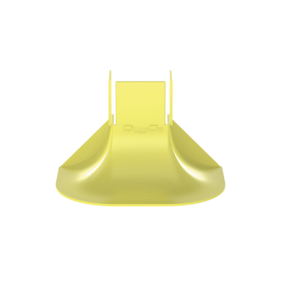 Accesorio de Control de Radio de Curvatura, Para Bajadas de Cable con Canaletas FiberRunner 2x2, Color Amarillo