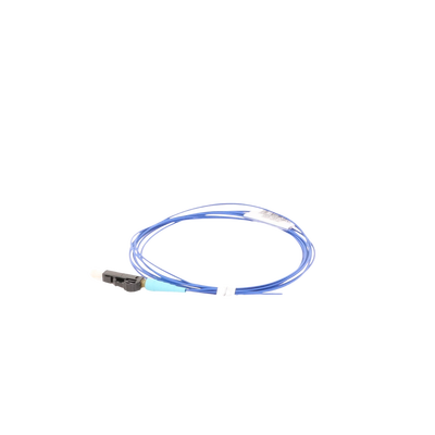 Pigtail de Fibra Óptica LC Simplex, Multimodo OM4 50/125, 900um, Color Aqua, 1 Metro