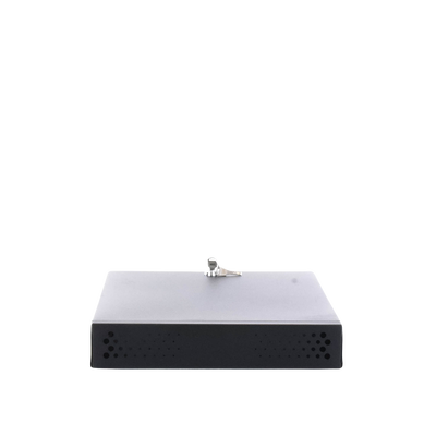 Gabinete Metálico de Seguridad para DVR/NVR, Ancho 396 mm x 78 mm de Alto x