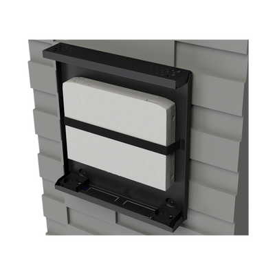 Gabinete Metálico para DVR/NVR. Tamaño Max. de DVR/NVR: 445 x 88 x 400mm (An.xAl.xProf.). Compatible con Fuente SLIM.