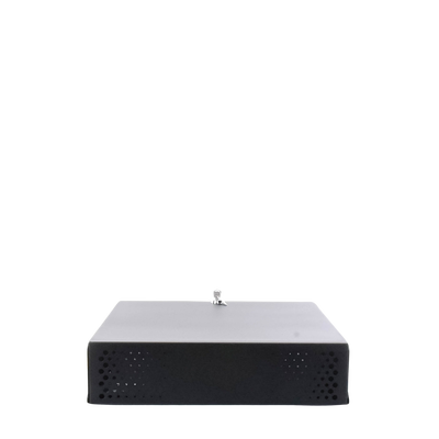 Gabinete Metálico para DVR/NVR. Tamaño Max. de DVR/NVR: 445 x 88 x 400mm (An.xAl.xProf.). Compatible con Fuente SLIM.