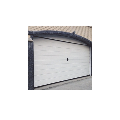 Puerta de Garage de Alta Calidad / Linea Central / Color Blanco 16X8 pies,  AISLADA, Estilo Americana.
