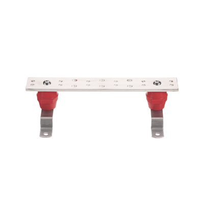 Barra de Puesta a Tierra para Telecomunicaciones (TGB), de 1/4 in x 2 in x 12 in