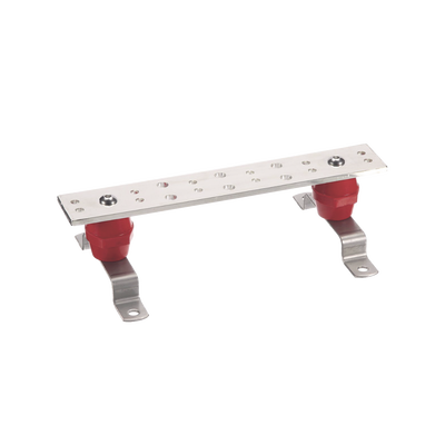 Barra de Puesta a Tierra para Telecomunicaciones (TGB), de 1/4 in x 2 in x 12 in