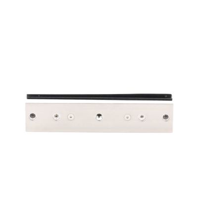 Montaje en "U" para Puertas de Vidrio /1/2" de Grosor/  Uso con chapas de 600 y 750 lbs / Ajuste por Opresores