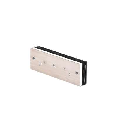 Montaje"U" para Puertas de Vidrio/ 1/2" de Grosor/Uso en chapa magnética de 600 y 1200 lbs/ Ajuste por Opresores