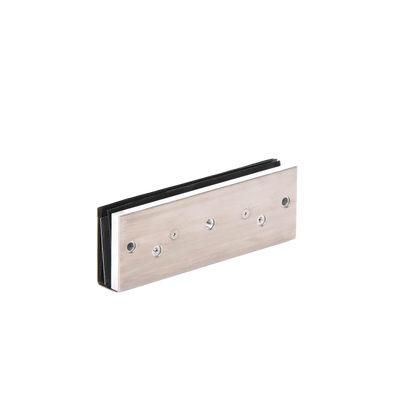 Montaje"U" para Puertas de Vidrio/ 1/2" de Grosor/Uso en chapa magnética de 600 y 1200 lbs/ Ajuste por Opresores