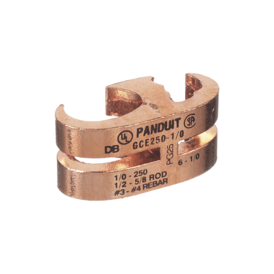 Conector de Conexión a Tierra tipo "E" para Conductor 1/0 AWG STR – 250 KCMIL (70–120mm²) MAIN y TAP