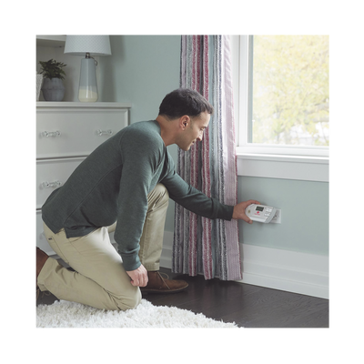 Detector Combo de Combinación de Gases Explosivos: Metano (GN), Propano (LP) y Monóxido de Carbono (CO), Con Pantalla Digital Retroiluminada, 120 Vca y Batería de Respaldo