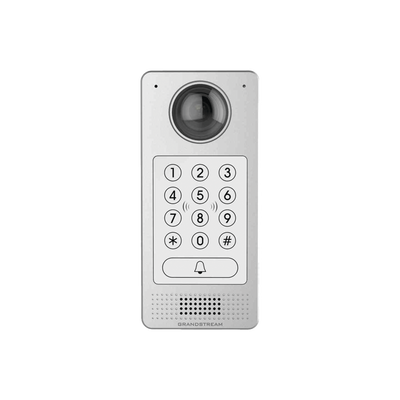 Videoportero IP (SIP) FISHEYE, apertura por código, Antivandálico, llamada y/o tarjeta, teclado retro-iluminación