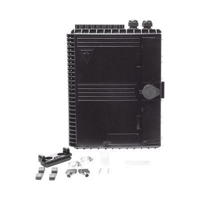 Cierre de Empalme para 24 fusiones de fibra óptica, Interior/Exterior, con 16 acopladores SC/APC y splitter 1x16 SC/APC Incluido, IP65