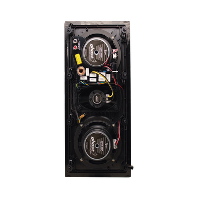 Altavoz LCR de pared | woofers dobles de 6.5'' | tweeter de seda suave de 1 | 125W | 8Ω