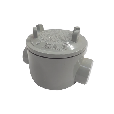 Caja con Tapa Tipo GRC de 1 1/4" (31.8 mm) / Caja a Prueba de Explosión / Para Áreas Peligrosas / Libre de Cobre.