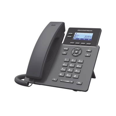 Teléfono IP Grado Operador, 2 líneas SIP con 4 cuentas, codec Opus, IPV4/IPV6 con gestión en la nube GDMS