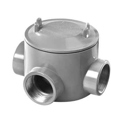 Caja con Tapa Tipo GRT de 2" (50.8 mm) / Caja a Prueba de Explosión / Para Áreas Peligrosas / Libre de Cobre.