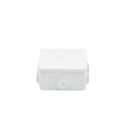 Caja Estanca de PVC Para Derivación y Conexión, 10 Entradas, Tapa con Tornillo de 1/4" de Vuelta, 150x110x70 mm (Área interna), Uso Exterior IP55, Material que no Propaga el Fuego y Libre de Hálogenos