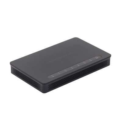Router Gigabit VPN / Balanceador de cargas / 30,000 sesiones NAT /  6 puertos 10/100/1000 Mbps (WAN/LAN) / Compatible con GWN Cloud.