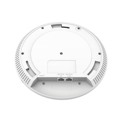 Punto de acceso Wi-Fi 6E tribanda GWN 802.11ax, con administración desde la nube gratuita o stand-alone.