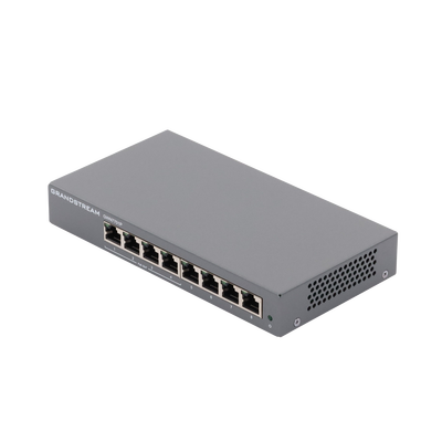 Switch PoE+ Gigabit No Administrable / 8 puertos 10/100/1000 Mbps / 4 puertos PoE+ /  hasta 60W
