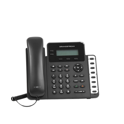 Teléfono IP SMB de 2 líneas con 3 teclas de función, 8 teclas BLF y conferencia de 3 vías, PoE