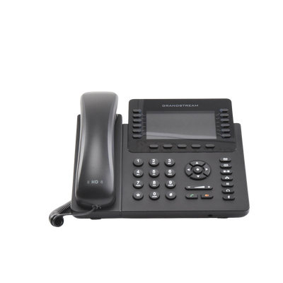 Teléfono IP empresarial de 12 Líneas con 5 teclas de función y conferencia de 4 vías, PoE