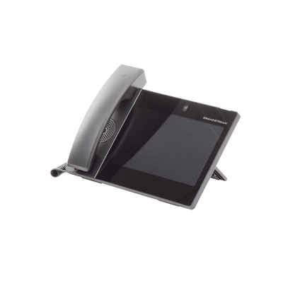 Teléfono IP Android 11, 16 líneas SIP con 16 cuentas, pantalla táctil  8", puertos Gigabit, Wi-Fi, Bluetooth, PoE, codec Opus, IPV4/IPV6 con gestión en la nube GDMS