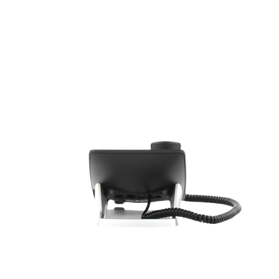 (H5W Color Negro)Teléfono IP WiFi para Hotelería, profesional de gama alta con pantalla LCD de 3.5 pulgadas a color, 6 teclas programables para servicio rápido (Hotline) PoE