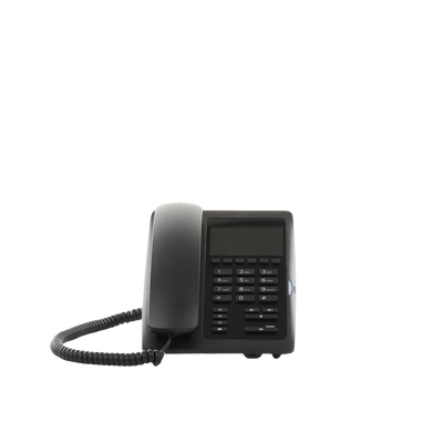 (H5W Color Negro)Teléfono IP WiFi para Hotelería, profesional de gama alta con pantalla LCD de 3.5 pulgadas a color, 6 teclas programables para servicio rápido (Hotline) PoE