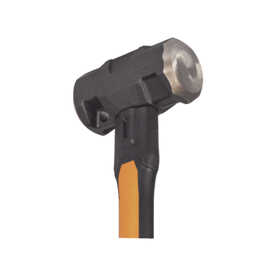 Marro de Acero de Aleación 2.72 kg., de Mango Robusto de Fibra de Vidrio con Agujero para Colgarse. Ideal para Demolición, Golpeo de estacas, Inserción de cuñas