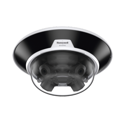 Multisensor IP 20 MP (4 Lentes de 5 MP) / Lentes Motorizados 3.7 a 7.7 mm  / Exterior / IP66 / 30 mts IR / H.265 / IK10 / NDAA / ONVIF / Detección Sabotaje / Movimiento / Audio / PoE+ / Alarmas y Audio I/O / Serie 60 / Honeywell Security