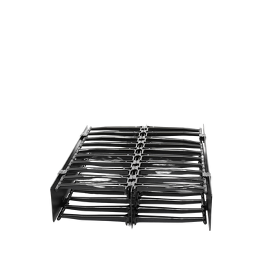Organizador de Cable Horizontal RouteIT, Doble, Para Rack de 19in, 6in de profundidad, 2UR
