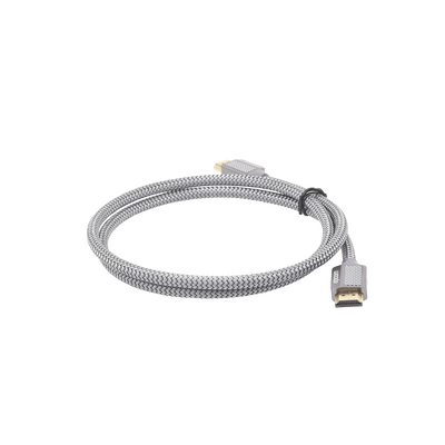 Cable HDMI de Alta Resolución en 8K  / Versión 2.1 / 1 Metro de Longitud / Recomendado para Audio eARC / Dolby Atmos