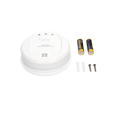 (HikFire) Detector de Monóxido de Carbono / Sensor Electroquímico Avanzado / Alarma Visual y Audible