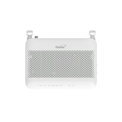 ONU GPON WiFi (2.4/5 GHz), 2 antenas de 5 dBi, Compatible con OLT de Terceros, MIMO 2x2, 2 Puertos Gigabit, conector SC/UPC, (Gestión WAN desde la Interfaz de la ONU)