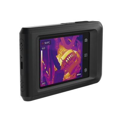 POCKET2 - Cámara Termográfica Portátil Lente 3.5 mm (256 × 192) / WiFi / IP54 / Memoria interna 16 Gb / Hasta 4 Horas de Funcionamiento Continuo