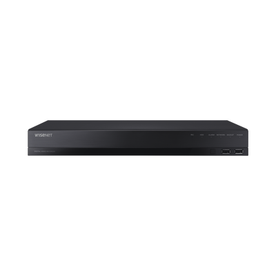 DVR 4 Canales Analógicos + 2 IP / 8TB Incluidos / Soporta 4 Tecnologías (AHD, TVI, CVI, CVBS) / Entradas y Salidas de Alarma y Audio