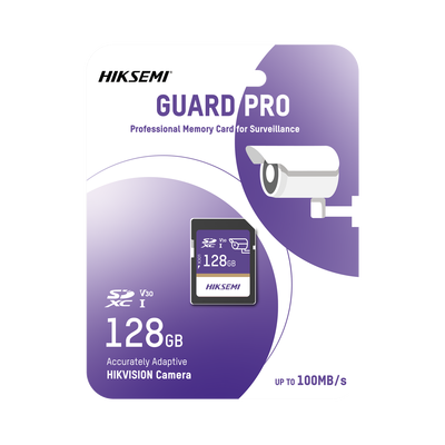 Memoria SD Clase 10 de 128 GB / Especializada Para Videovigilancia