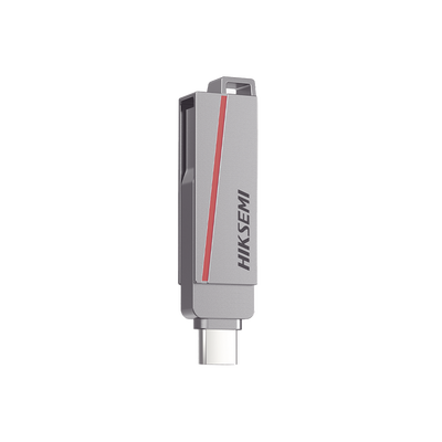 Memoria USB Dual de 256 GB / USB-C y USB-A / Transferencia de Alta Velocidad / Metálica / Compatible con Dispositivos Móviles, Windows, Mac y Linux