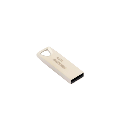 Memoria USB de 32 GB / Versión 2.0 / Metalica / Compatible con Windows, Mac y Linux