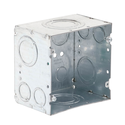 Caja Cuadrada 4- 11/16" x 4 11/16"/ Profundidad de 3-1/4"/ 2 Entradas  1", 1 1/4", 1 1/2", 2", 2 Entradas 1"-1 1/4", 2 Entradas 3/4 "- 1", 4 Entradas 1/2" - 3/4", 2 Entradas 1/2".