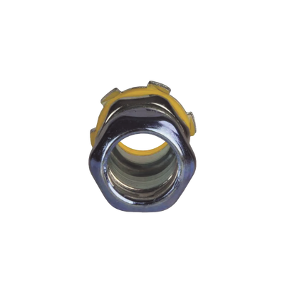 Conector de Compresión Impermeable aislado de Acero Galvanizado para Pared Delgada de 3/4" .