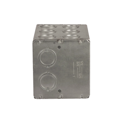 Caja Multigang de 3 Gangs/ Profundidad de 3-1/2"/ 19 Entradas de 1/2" - 3/4".