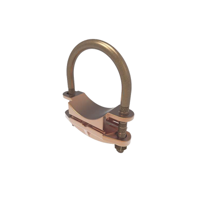 Conector Mecánico para Cable Calibre 4 a 2/0 AWG / Paralelo o 90° Grados a Tubo de 1 1/4" o Varilla  de 1 3/8" - 1 1/2".