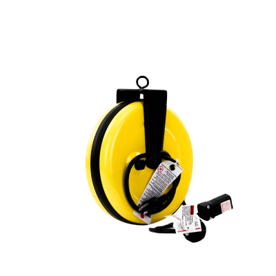 Carrete de Cable comercial (16/3 rudo), para 125 V CA, 10 A, 7.6 m de longitud con conector HBL5969VBLK.