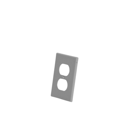 Tapa para Contacto Dúplex Color Blanco.