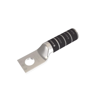 Zapata Terminal Tipo Compresión de Barril Largo para Tornillo de 1/2"  y Cable 2/0 AWG.