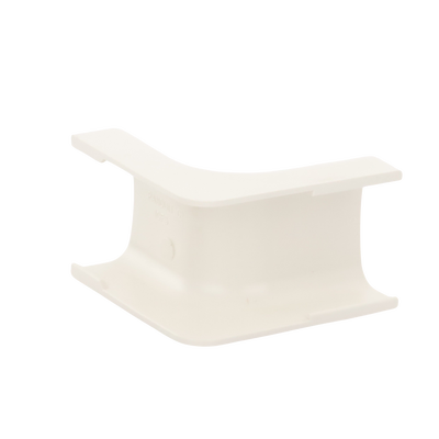 Esquinero interior, para uso con canaleta LD5, material ABS, Color Blanco Mate