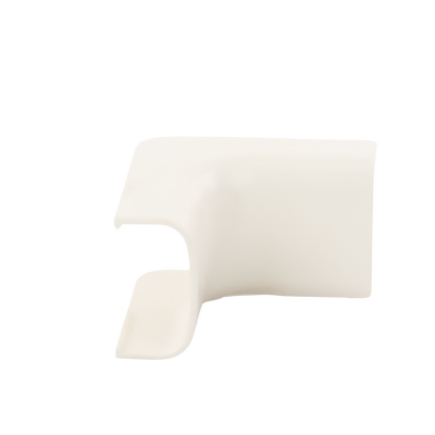 Esquinero interior, para uso con canaleta LD5, material ABS, Color Blanco Mate
